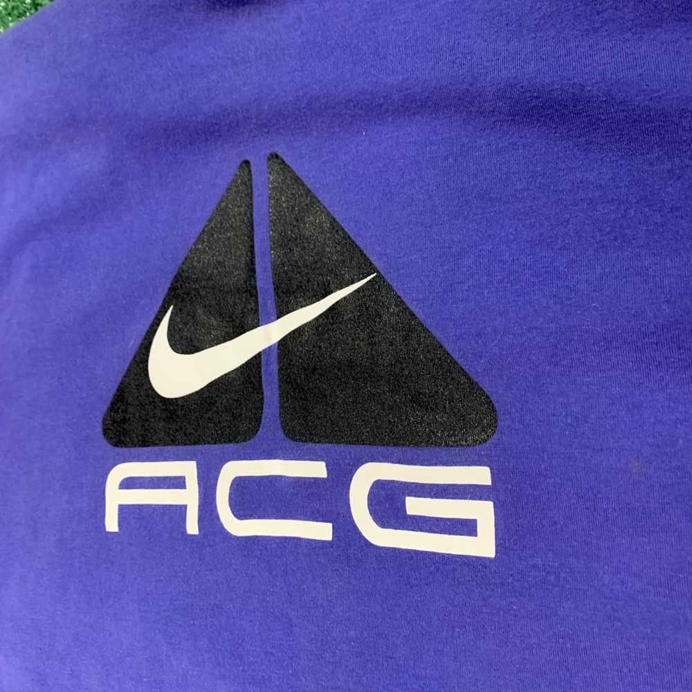 Vintage Nike ACG Big Logo Shirt Size Medium (rare) - image 3