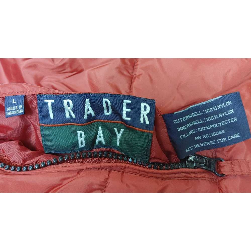 Trader Bay Trader Bay Women's Red Hooded Puffer J… - image 5
