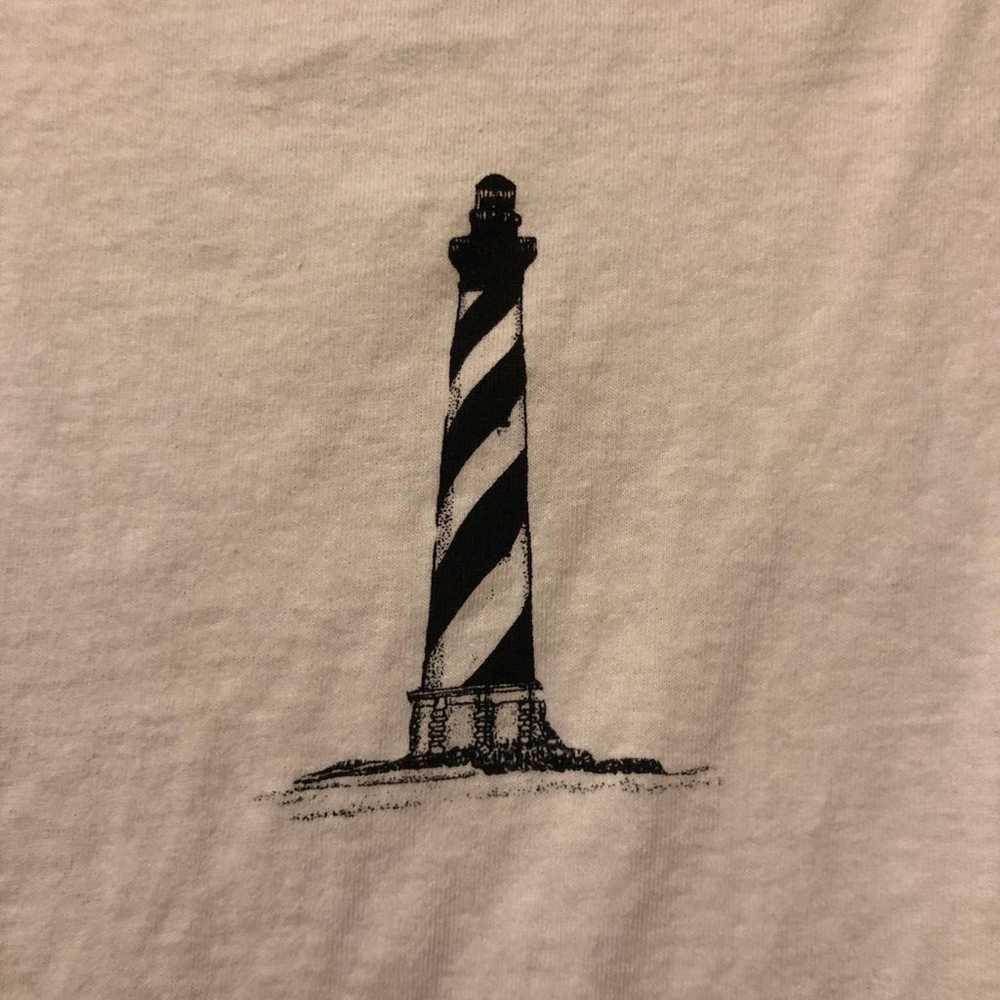 Vintage Large Lighthouses of North Carolina white… - image 12