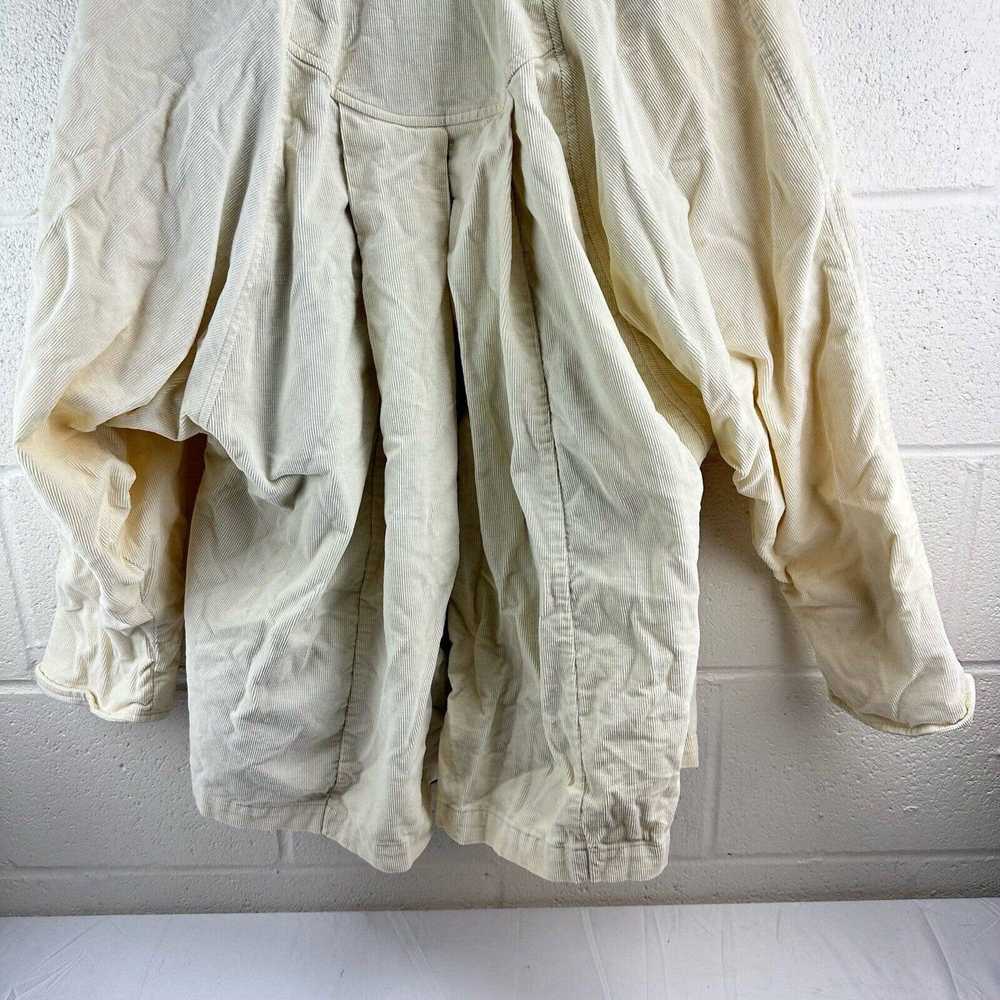 Other Portrait Barn Coat Womens Sz S Ivory Cordur… - image 9