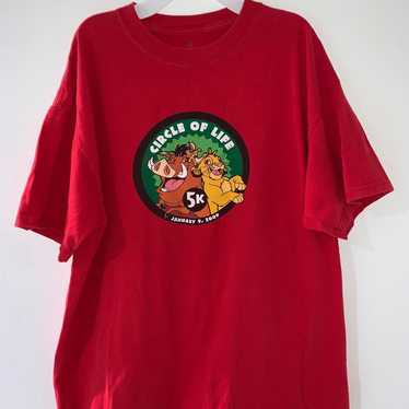 Disney Vintage Women Lion King TShirt Size L - image 1