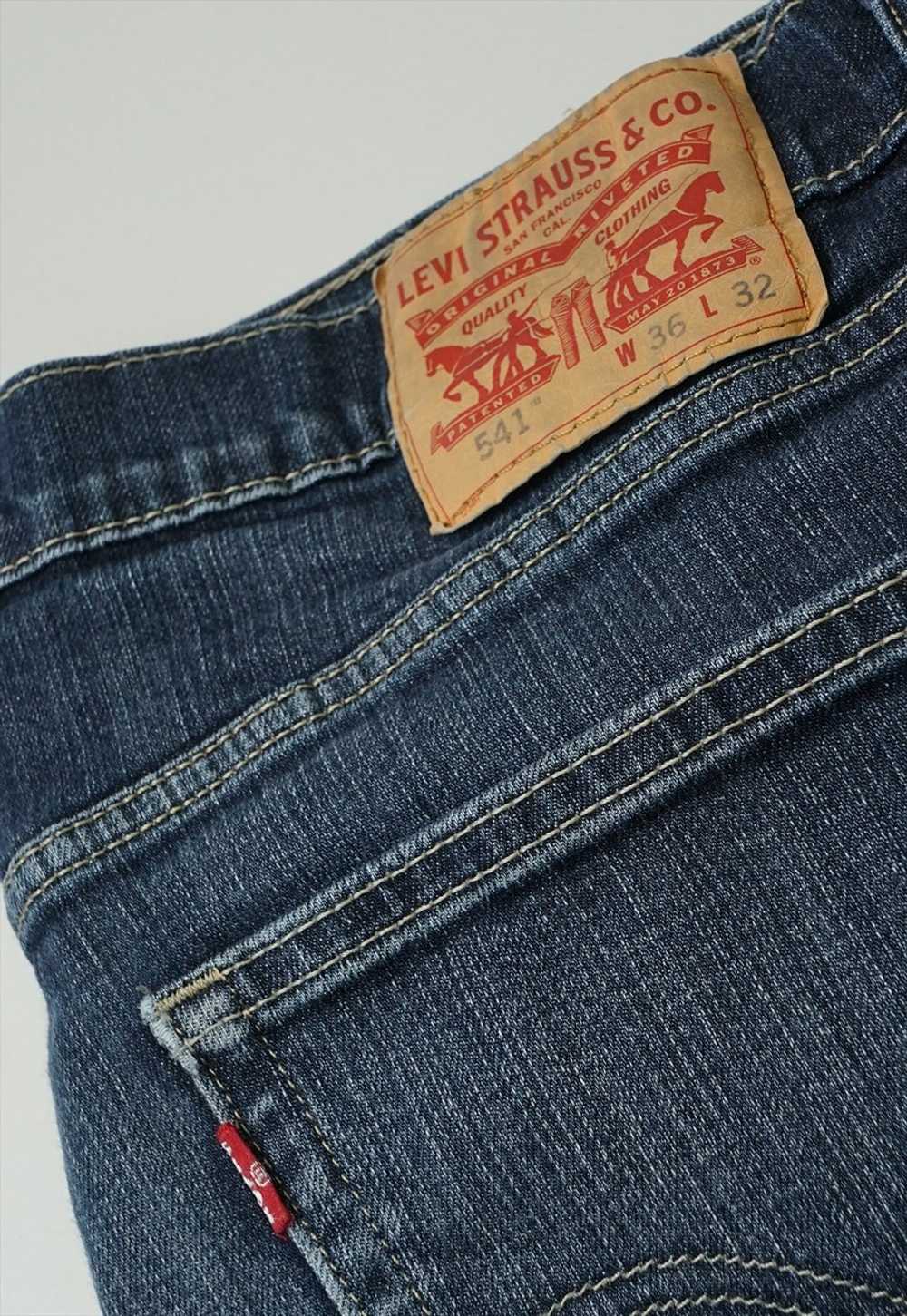 Vintage Levis 541 Blue Straight Jeans Womens - image 5