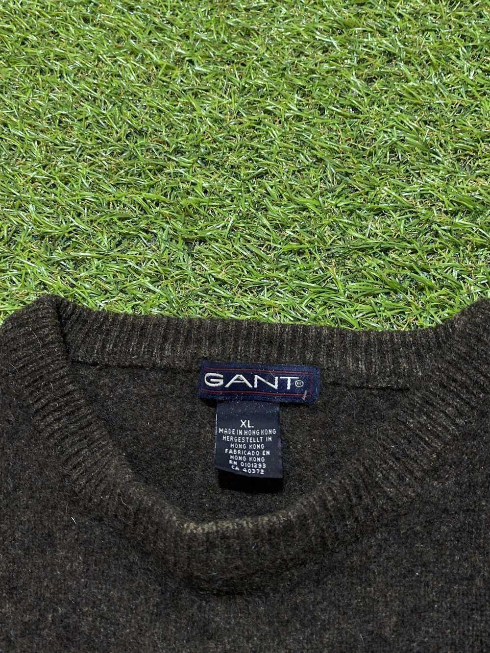 Gant × Streetwear × Vintage Vintage 90s Gant Brow… - image 3