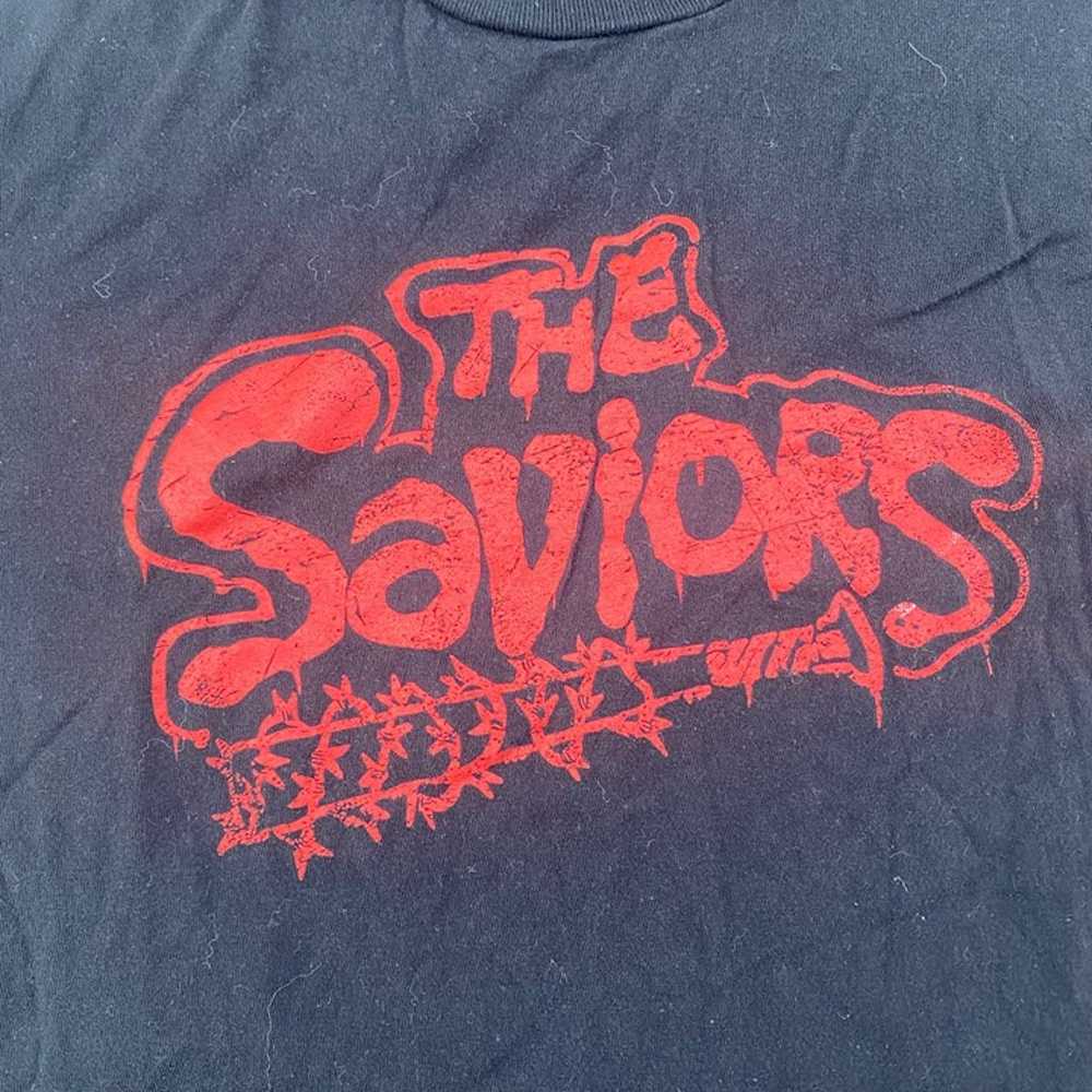 Modern The Walking Dead The Saviors T-shirt - image 2