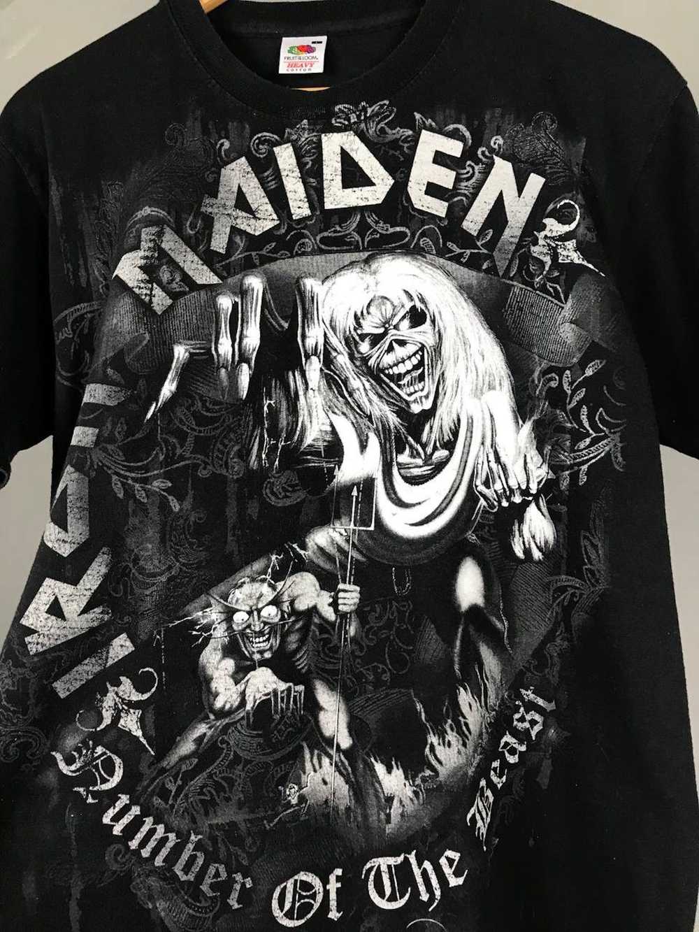 Band Tees × Iron Maiden × Vintage Iron Maiden 201… - image 5