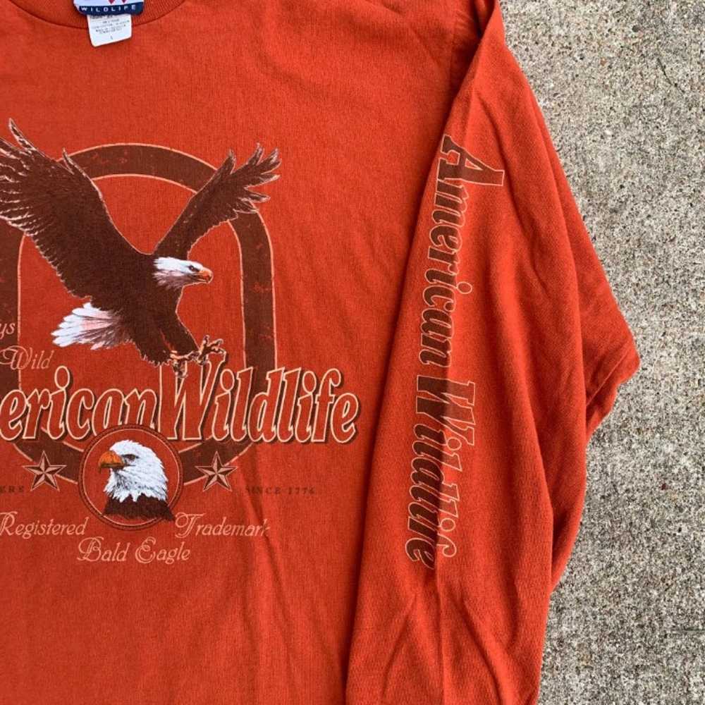 Vintage American Wildlife Bald Eagle T-Shirt - image 2