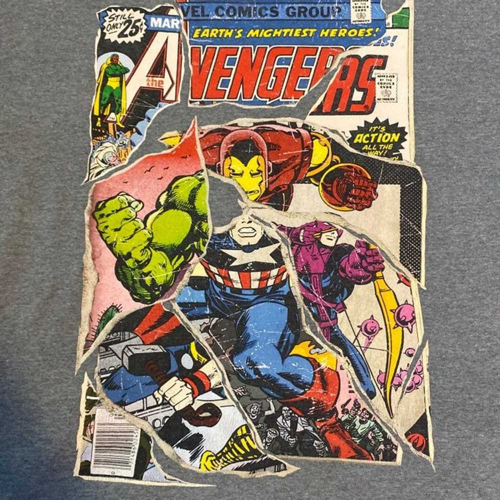 Marvel, The Avengers Comic Cover  Mens L - image 2
