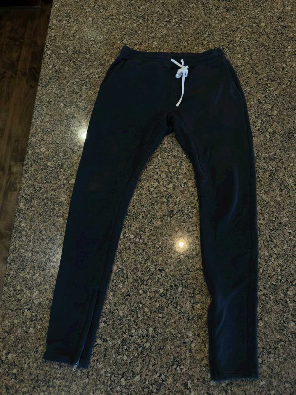 Pacsun PacSun Black ankle zip Jogger Sweatpants - image 1