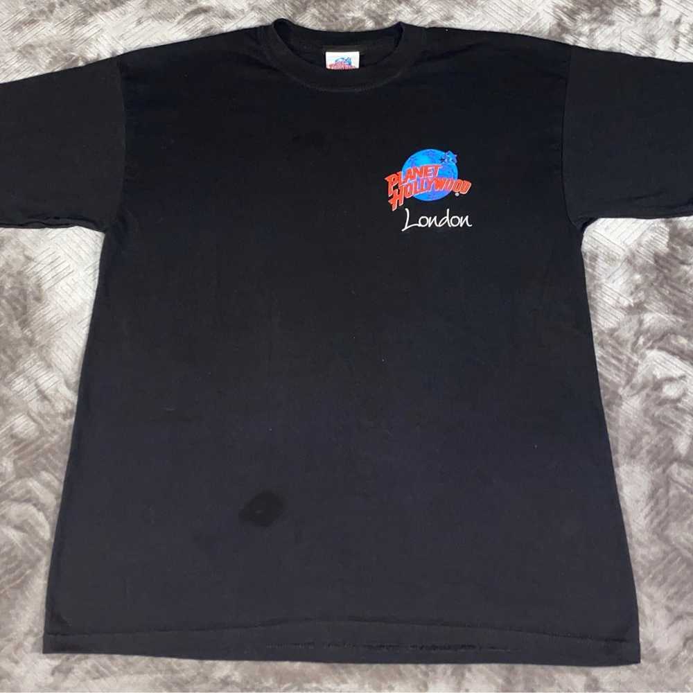 Vintage 1998 Planet Hollywood T-Shirt Size L - image 2