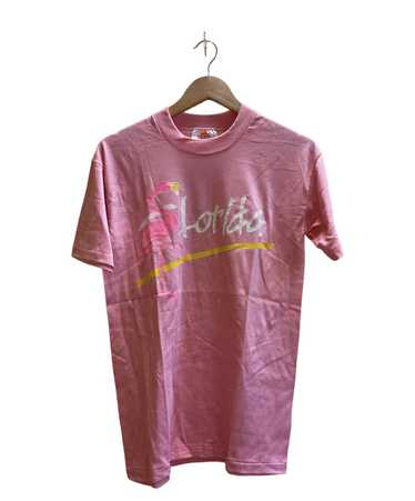 Vintage Pink Flaming Florida Tee