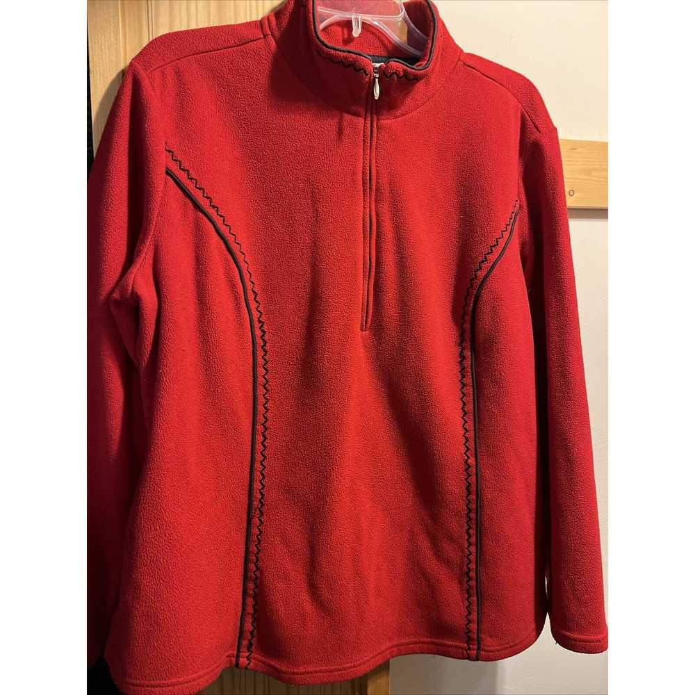 Coldwater Creek Coldwater Creek Womens 1X Red LS … - image 2