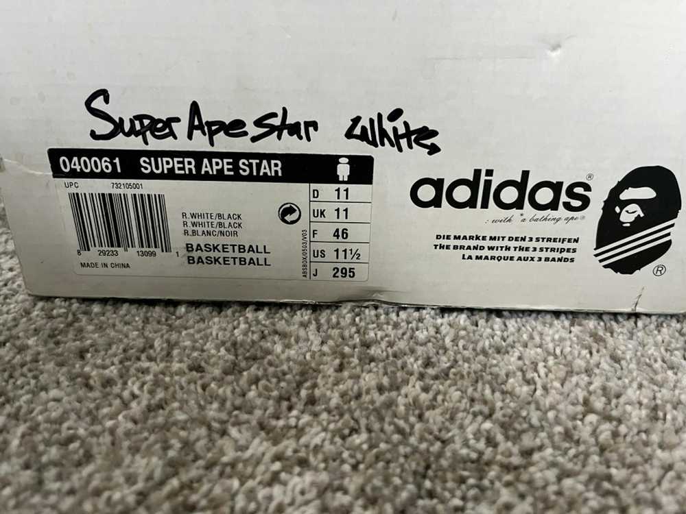 Adidas × Bape Adidas x Bape Super Ape Star - image 8