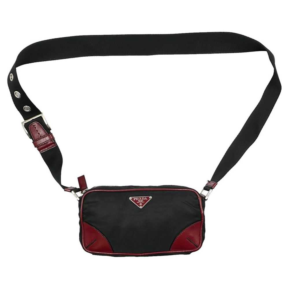 Prada Vintage Prada Nylon And Leather Cross Body … - image 2