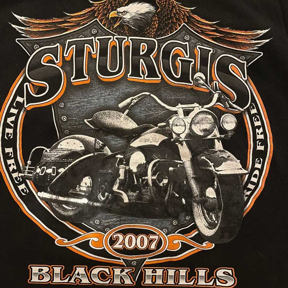 2007 Sturgis T-shirt - image 1
