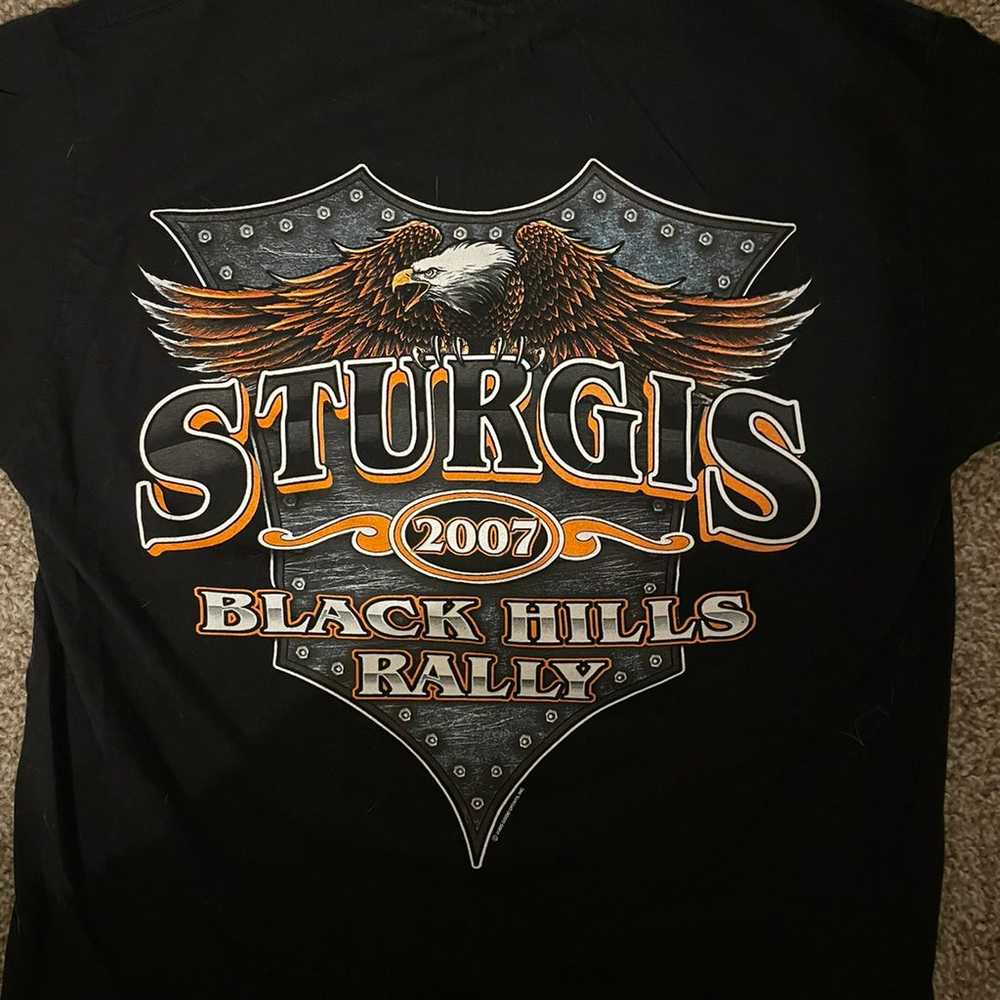 2007 Sturgis T-shirt - image 3