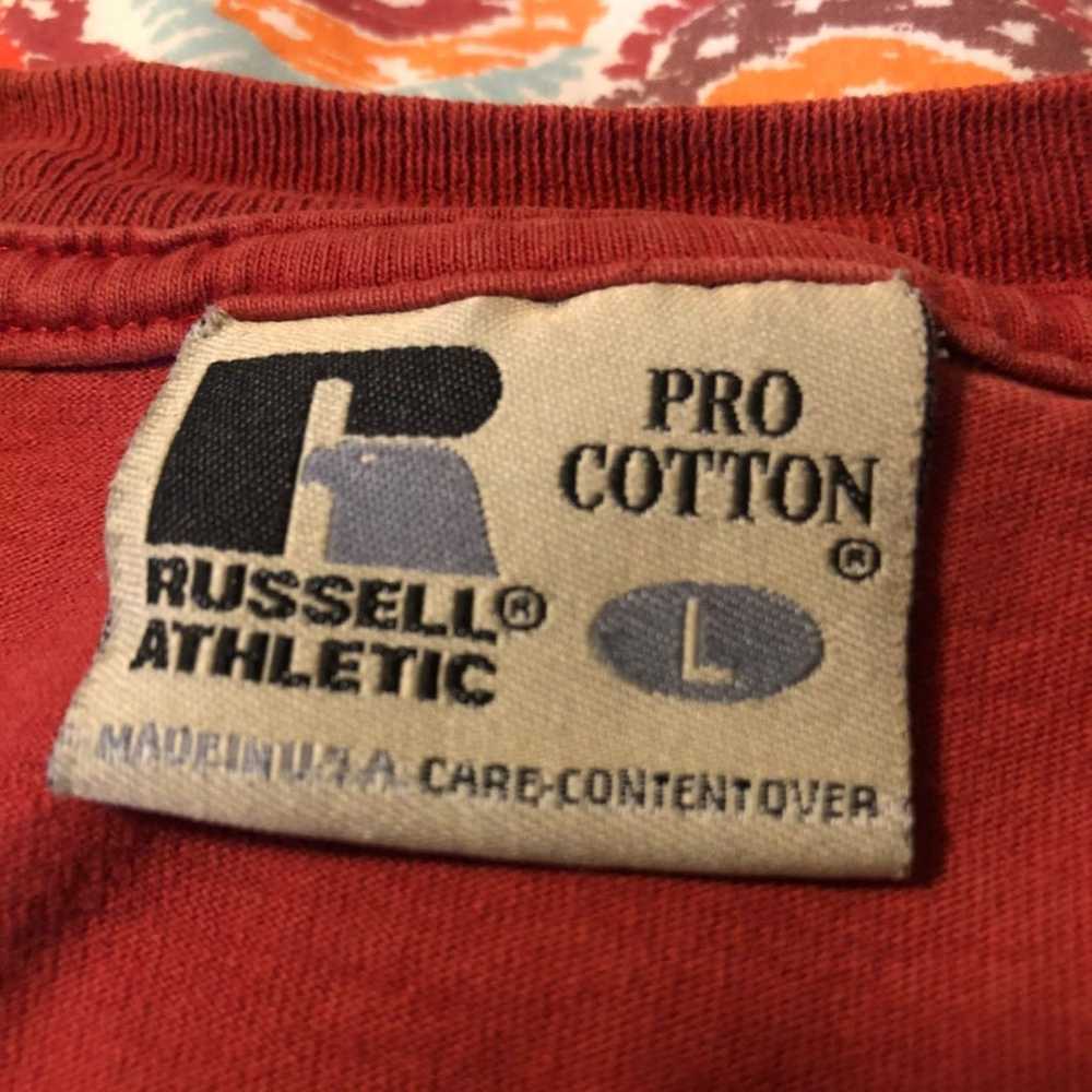 Vintage Russell Athletic Pro Cotton T-Sh - image 2