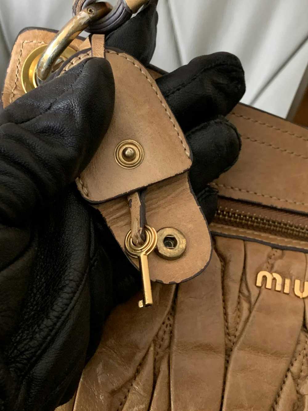 Miu Miu Miumiu coffer handbag - image 4