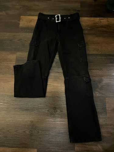 Zara belted high waisted pants bloggers favorite