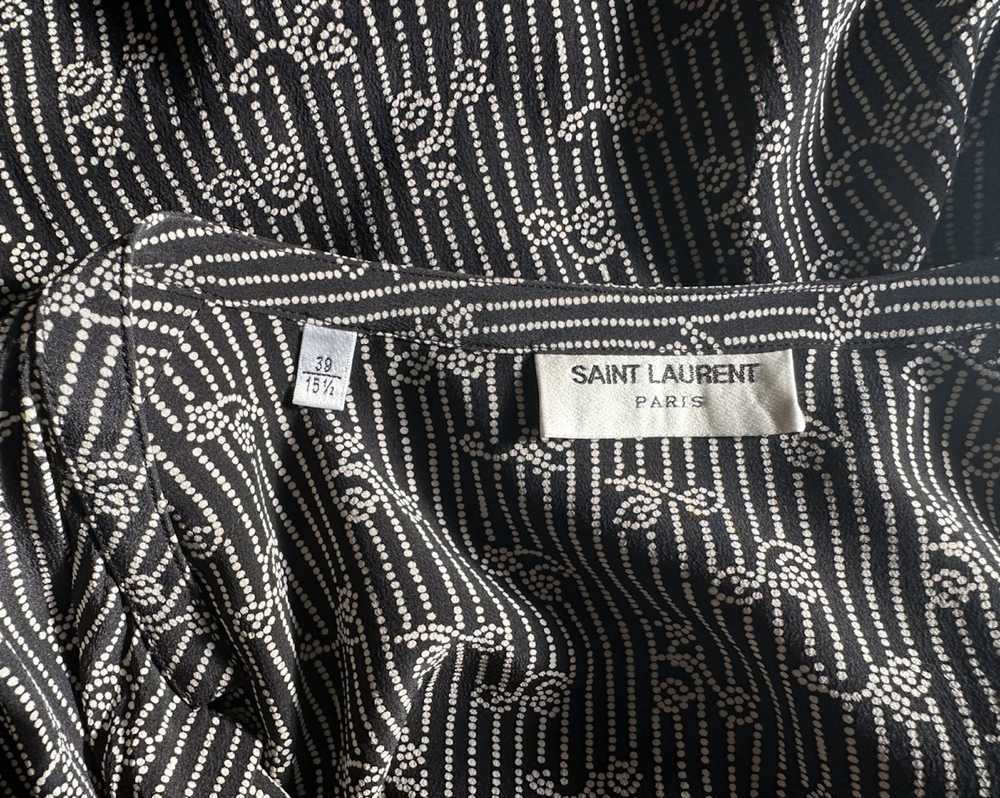 Saint Laurent Paris Saint Laurent Paris Black Sil… - image 3