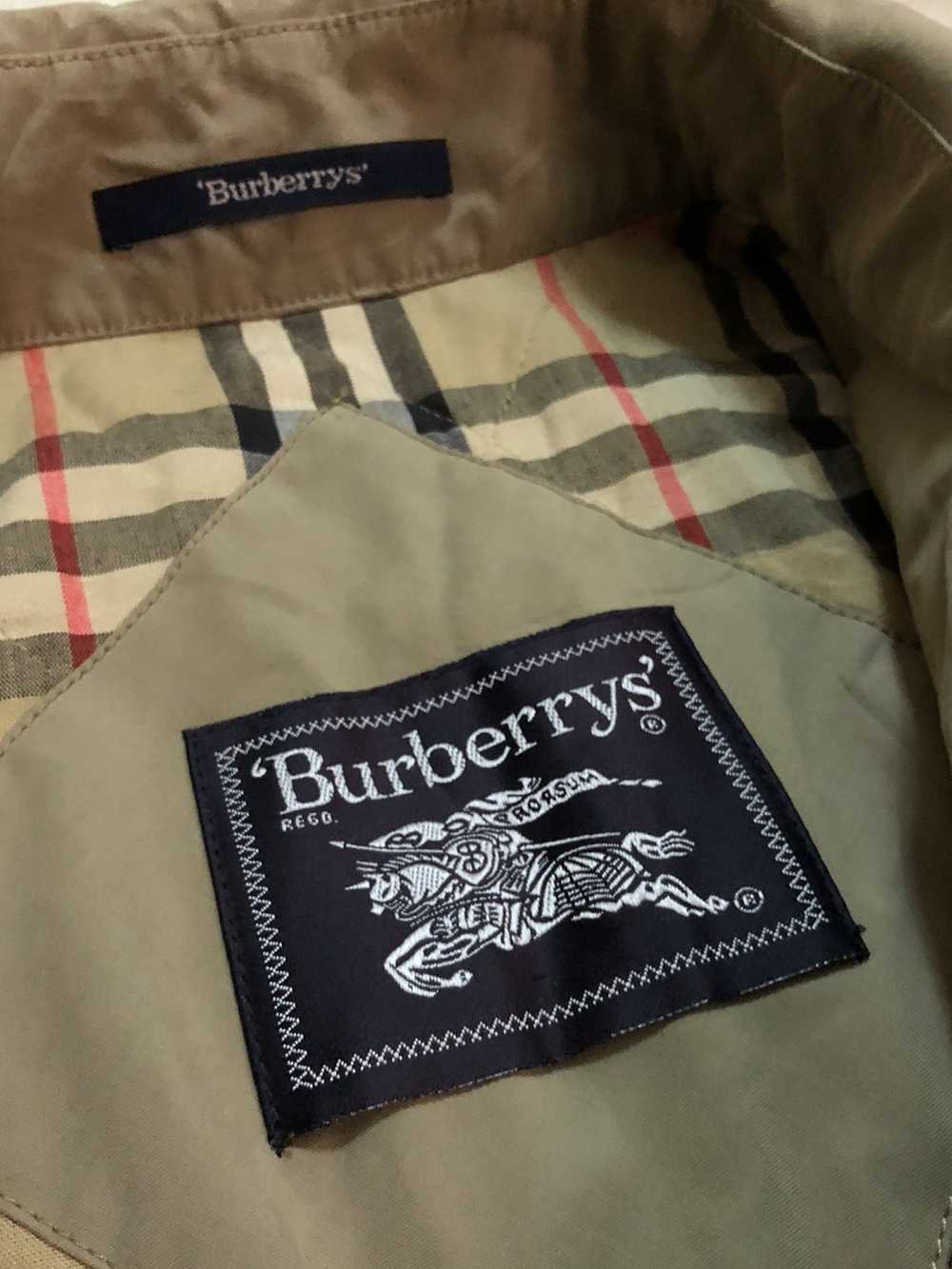 Burberry × Vintage BURBERRY LONDON JACKET COAT OV… - image 7