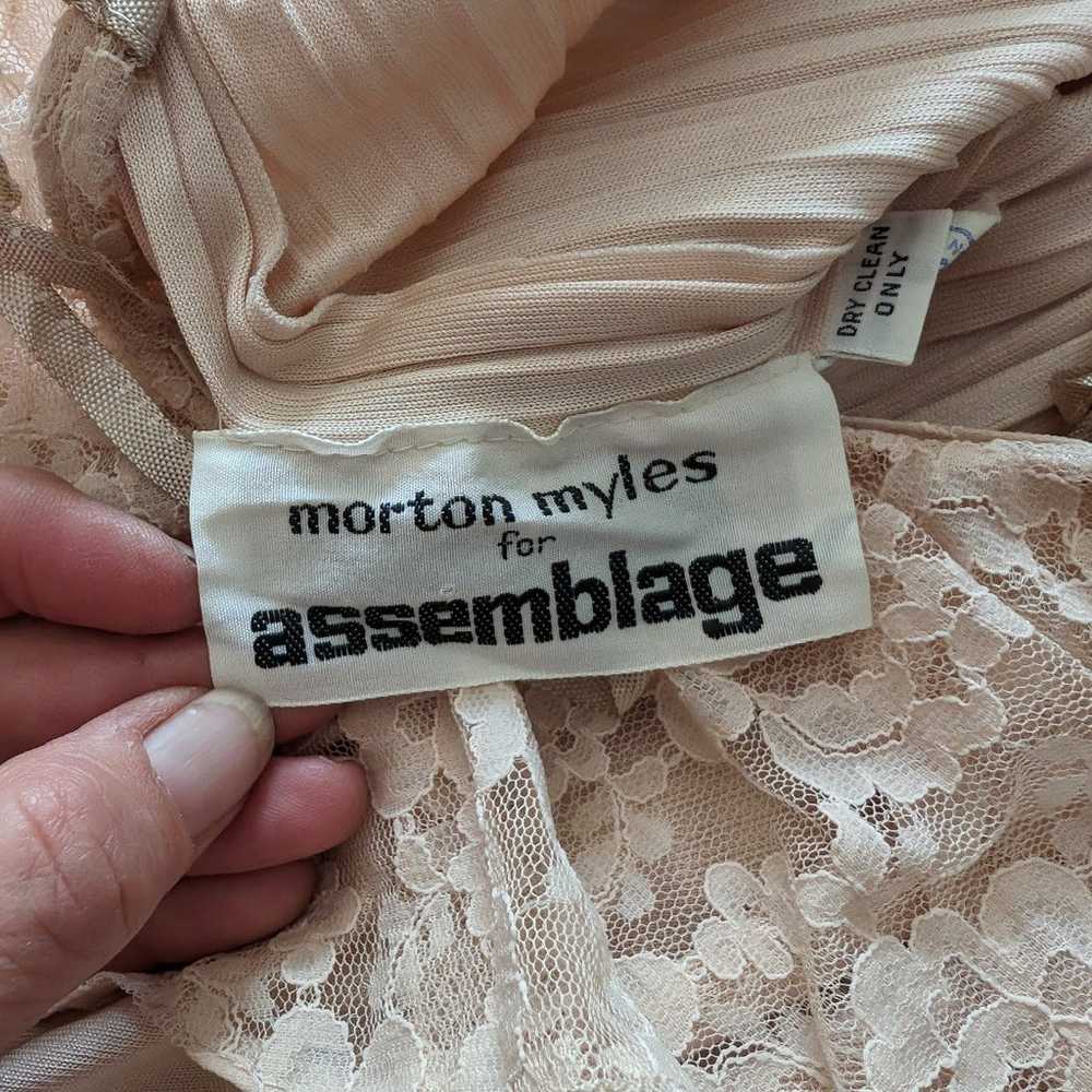 Morton Myles for Assemblage gorgeous vintage dress - image 10