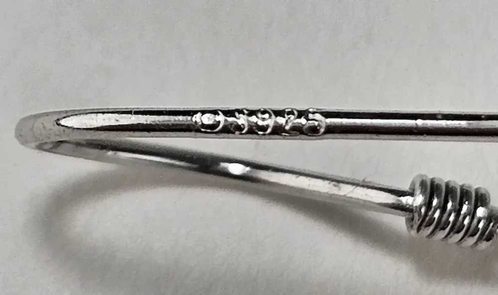 3.5 Inch Sterling Chain Dangle Earrings ~ 12 Grad… - image 8