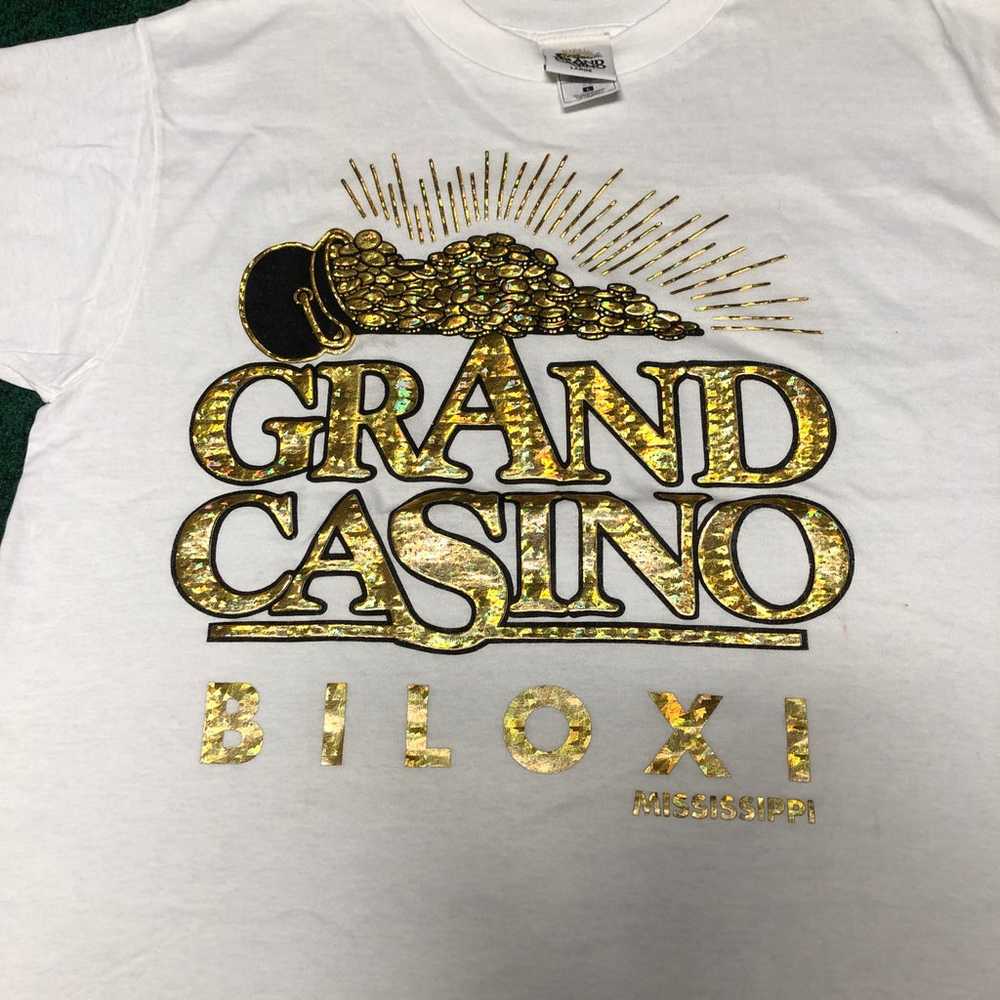 Vintage 90s Grand Casino Biloxi Mississippi T-Shi… - image 2