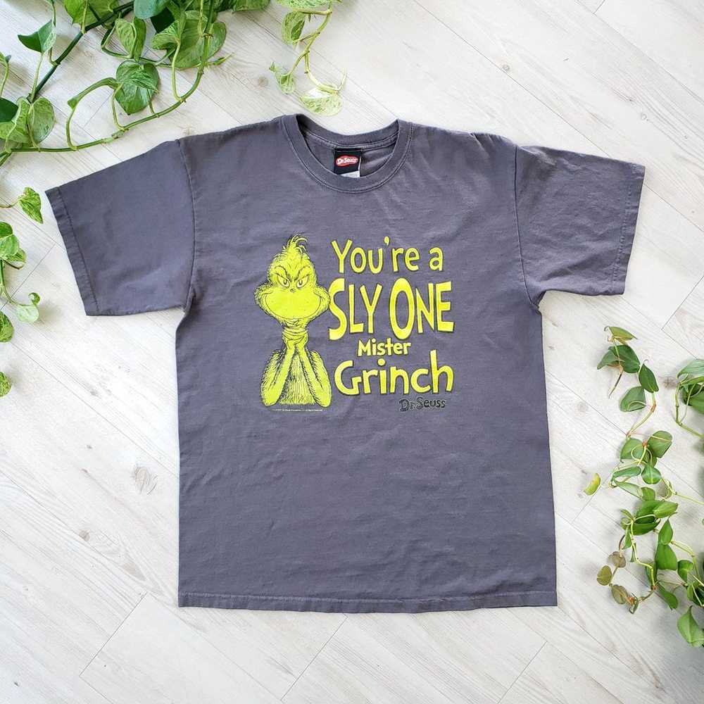 Dr. Suess Grinch Vintage T-shirt - image 1