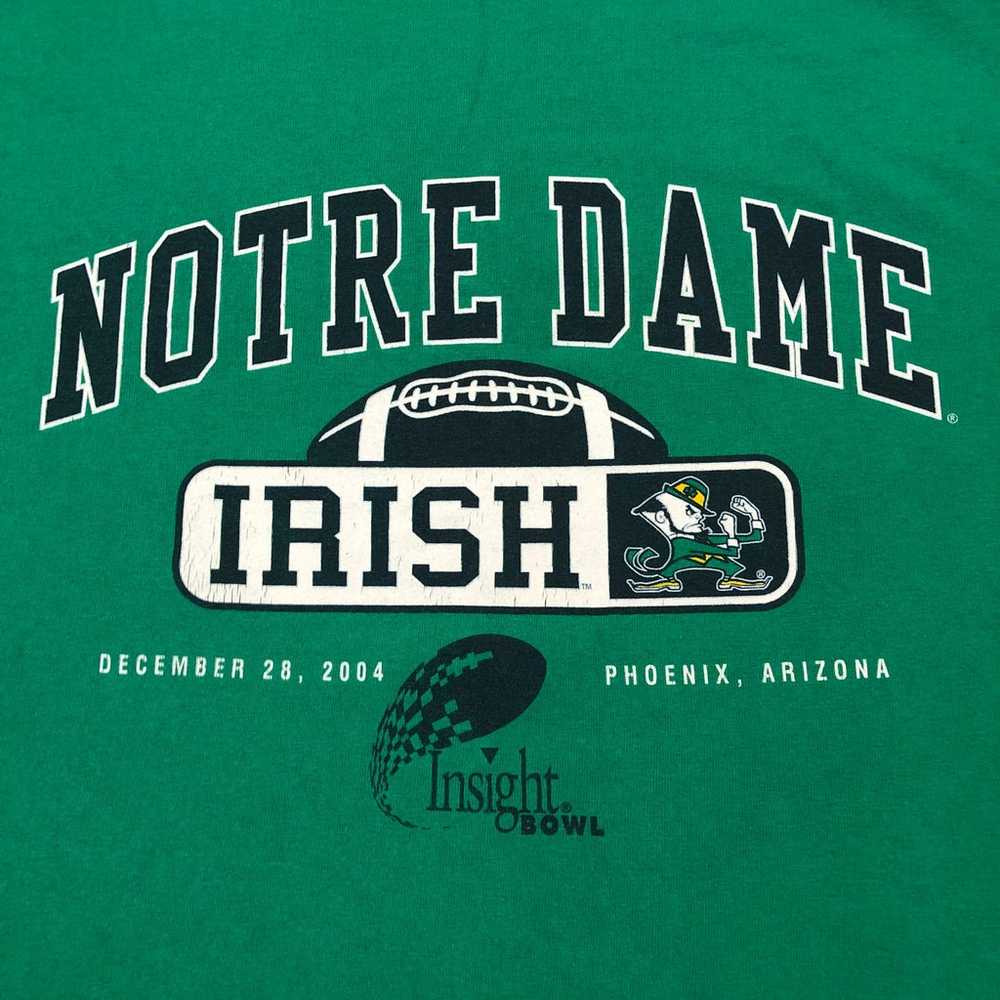 Vintage NCAA Notre Dame Irish Football 2004 Insig… - image 2