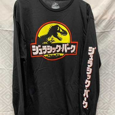 Jurassic World Long Sleeve Black Shirt Size L - image 1