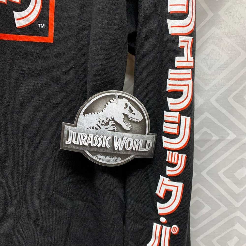 Jurassic World Long Sleeve Black Shirt Size L - image 4