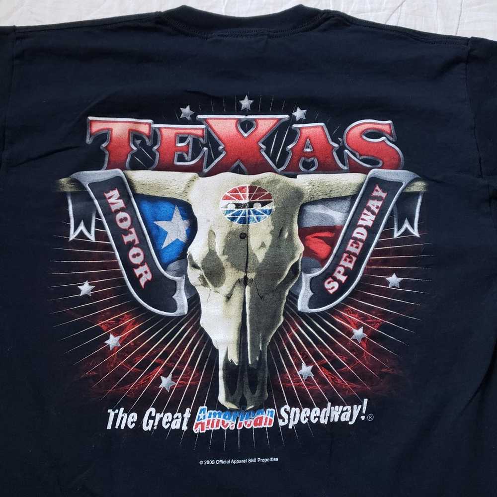 Nascar Texas Raceway t shirt L Gem