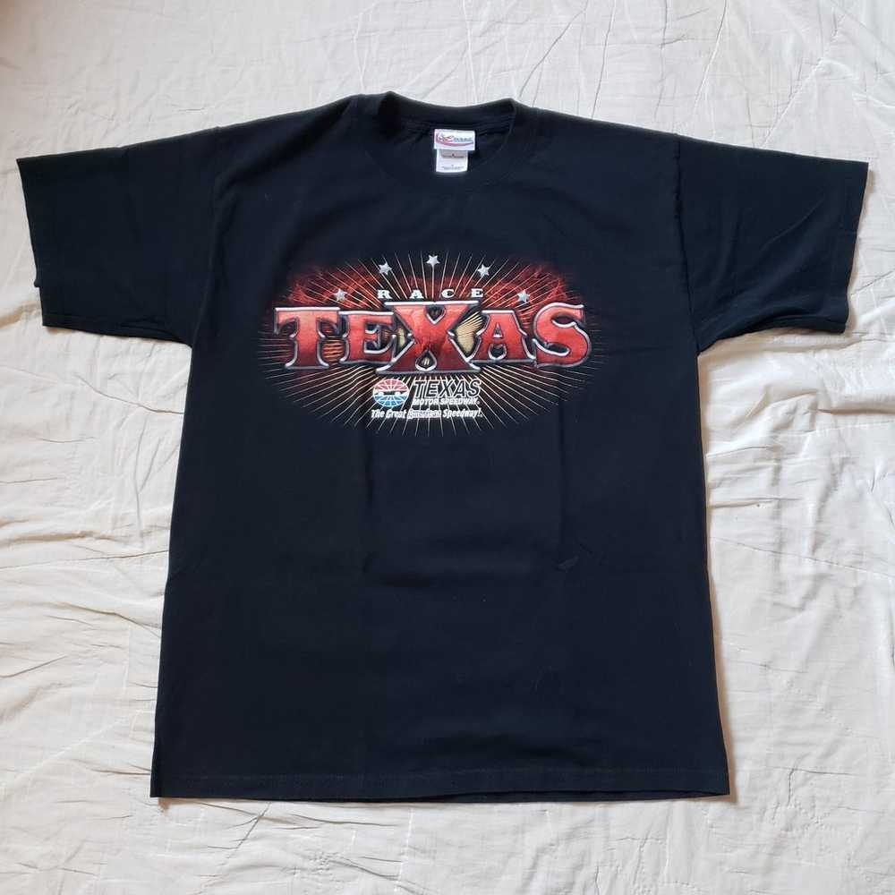 Nascar Texas Raceway t shirt L Gem