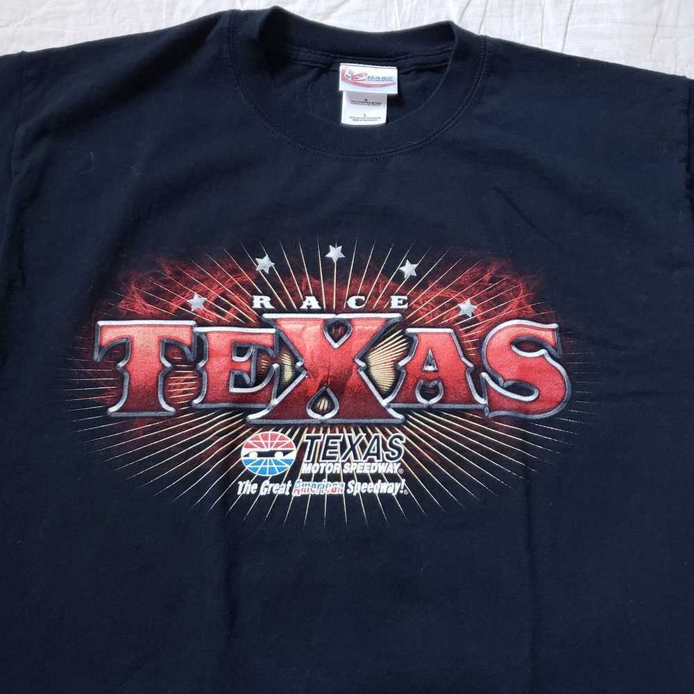 Nascar Texas Raceway t shirt L Gem