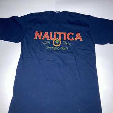 Vintage Nautica Spellout Shirt - image 1