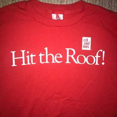 Vintage red roof inn single stitch shirt - image 1