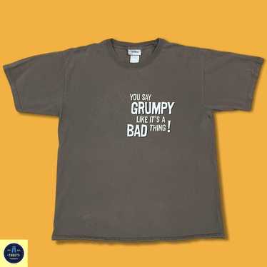 Adult XL- Vintage 90's Disney Grumpy Happy People T-Shirt Made In