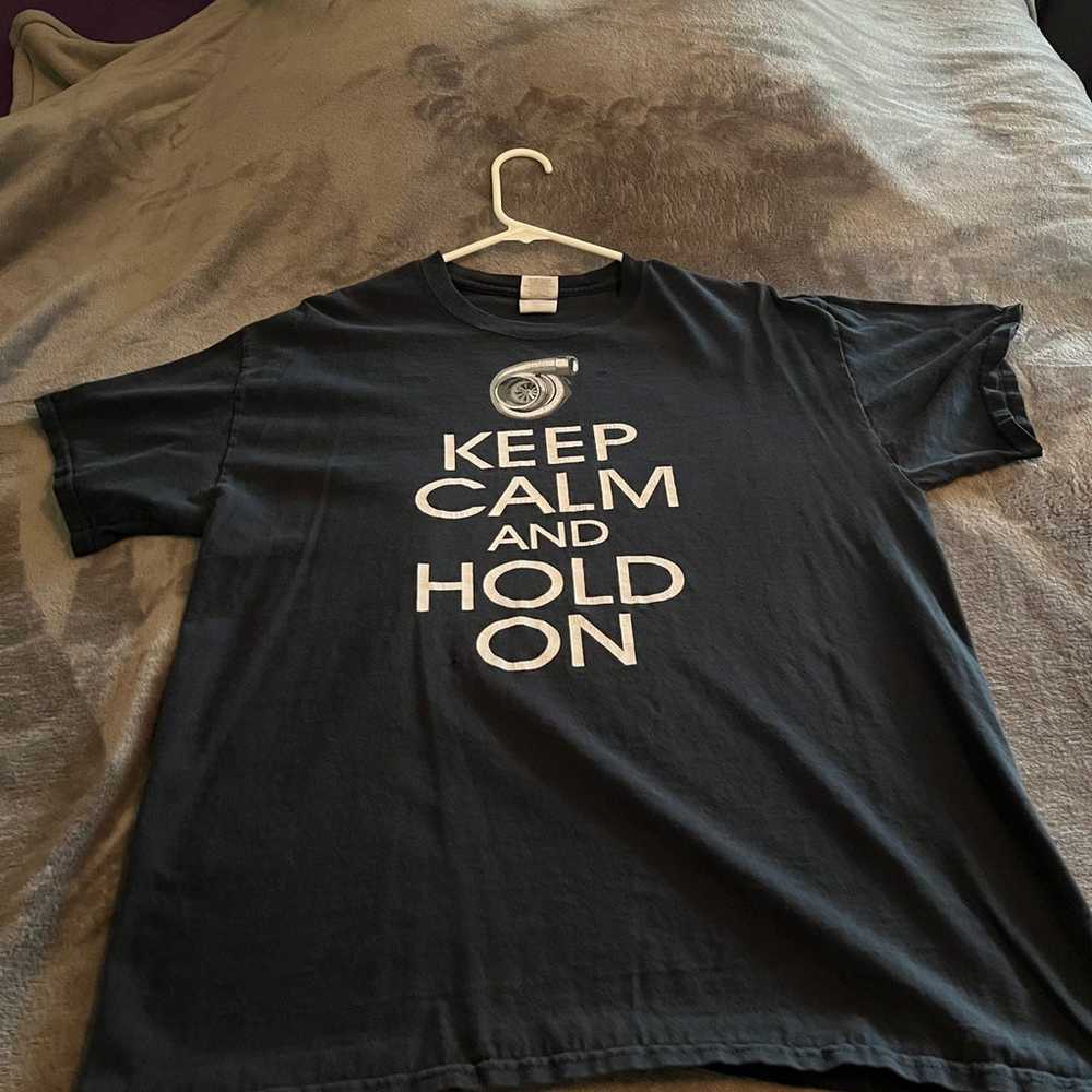 Vintage TX2K13 keep calm an hold on tee - image 1