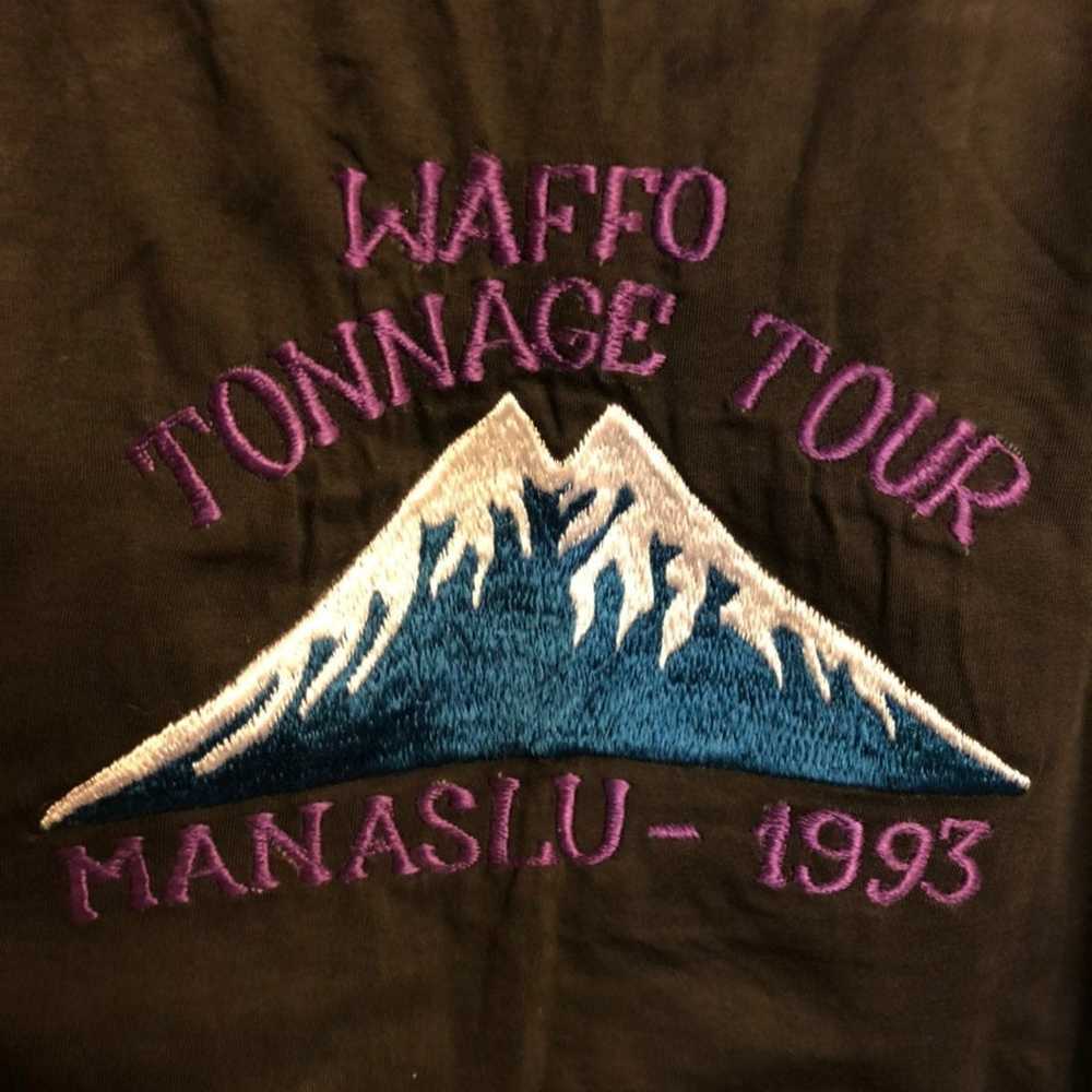 Vtg waffo tonnage tour shirt - image 2