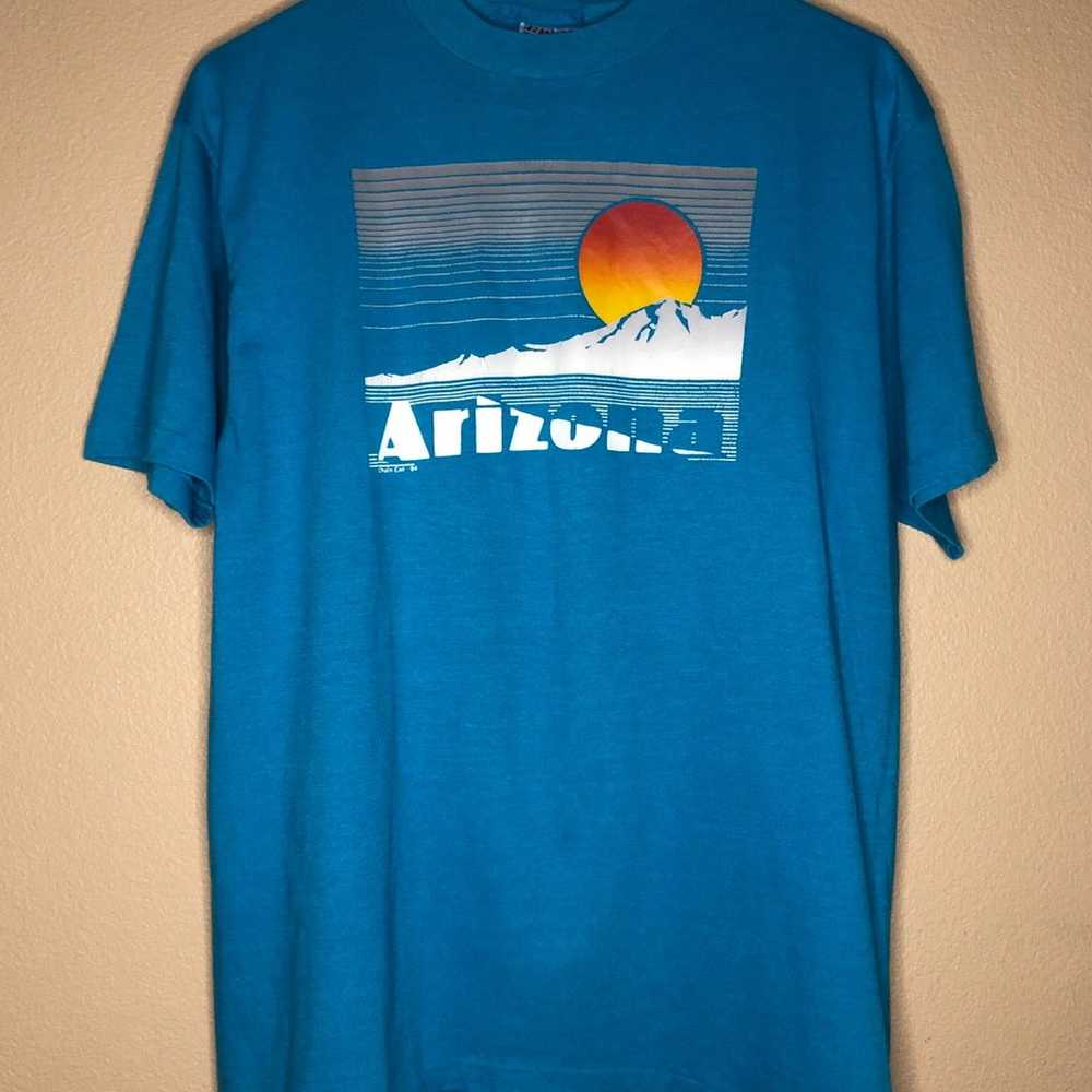 Vintage 80’s Arizona Shirt Size Large L Single St… - image 1