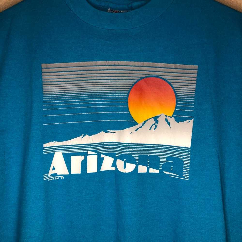 Vintage 80’s Arizona Shirt Size Large L Single St… - image 2