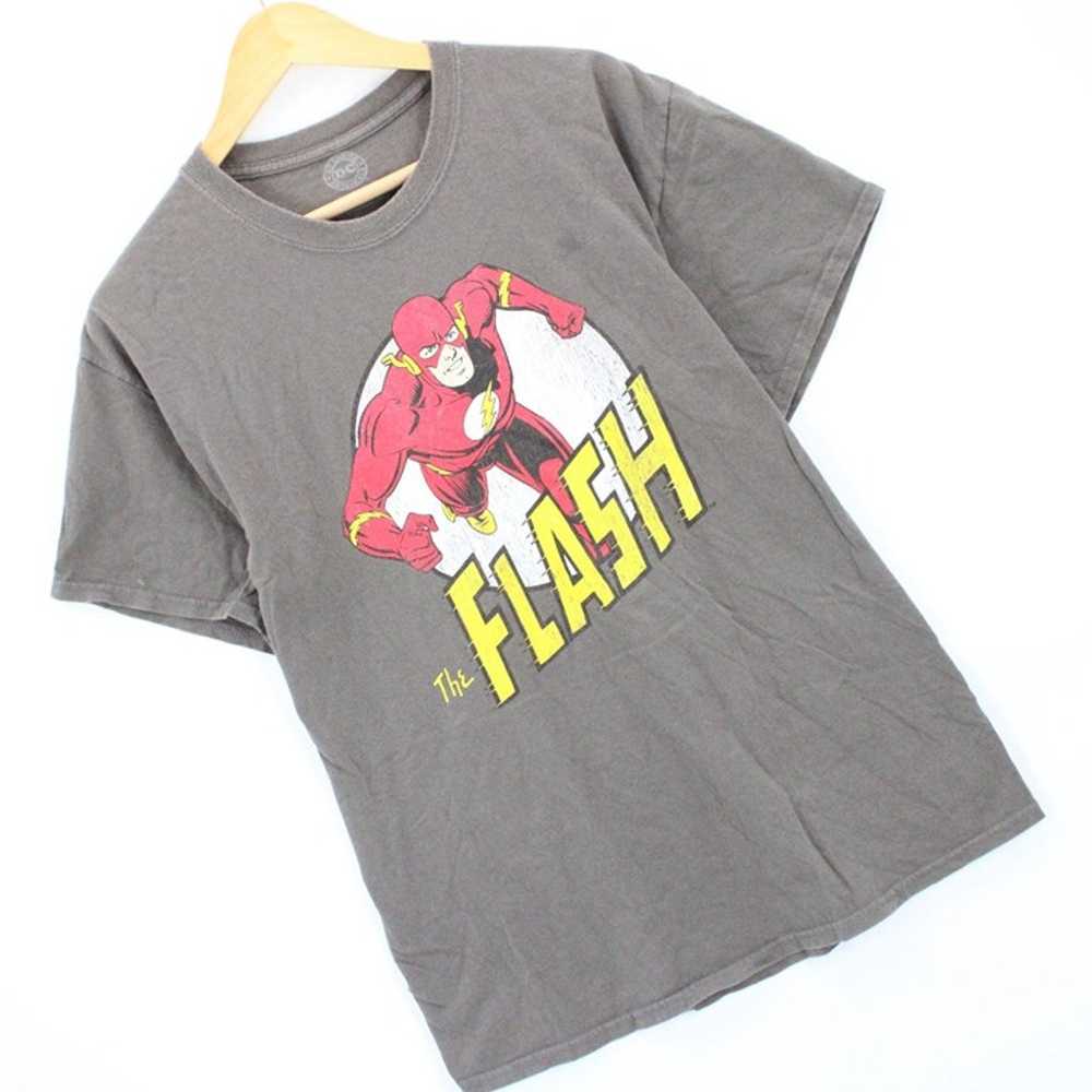 DC Comics T-Shirt Men's Casual Gray Short Sleeve … - image 2