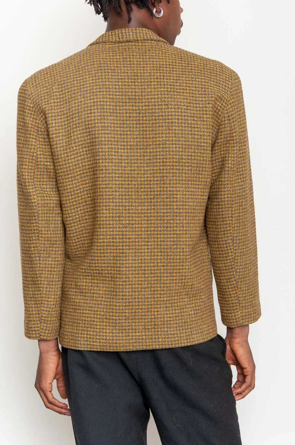 Checked wool jacket Yellow-brown With pattern - image 4