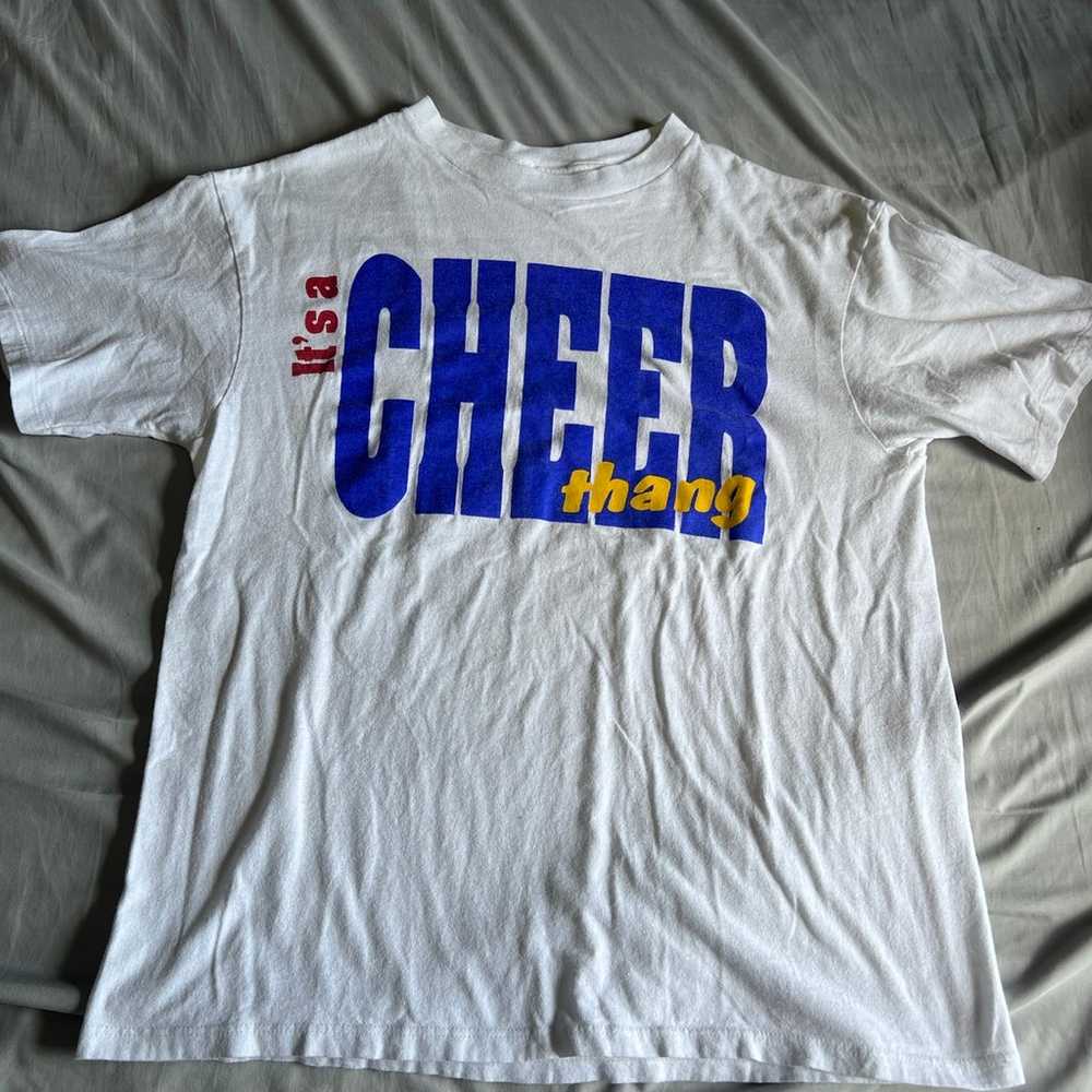 It’s A Cheer Thang Shirt Vintage "Soffe" White Sh… - image 1