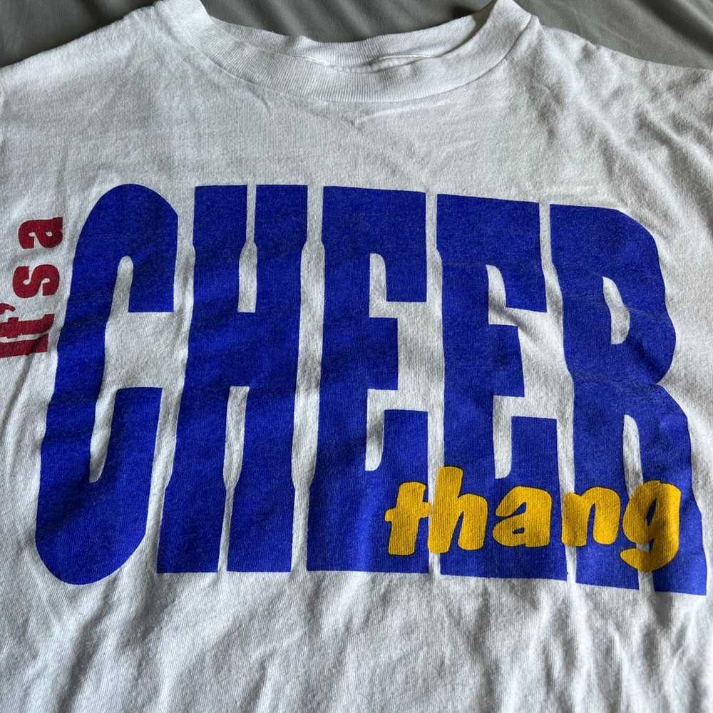 It’s A Cheer Thang Shirt Vintage "Soffe" White Sh… - image 2