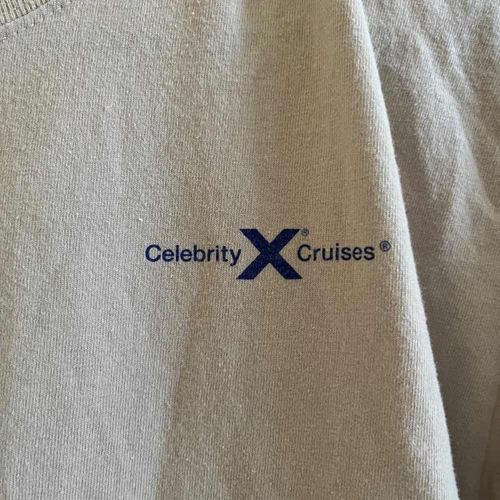 Vintage Celebrity Reflection Cruise Shirt Large - image 2