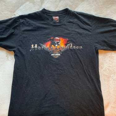 vintage pirate Harley-Davidson shirt - image 1