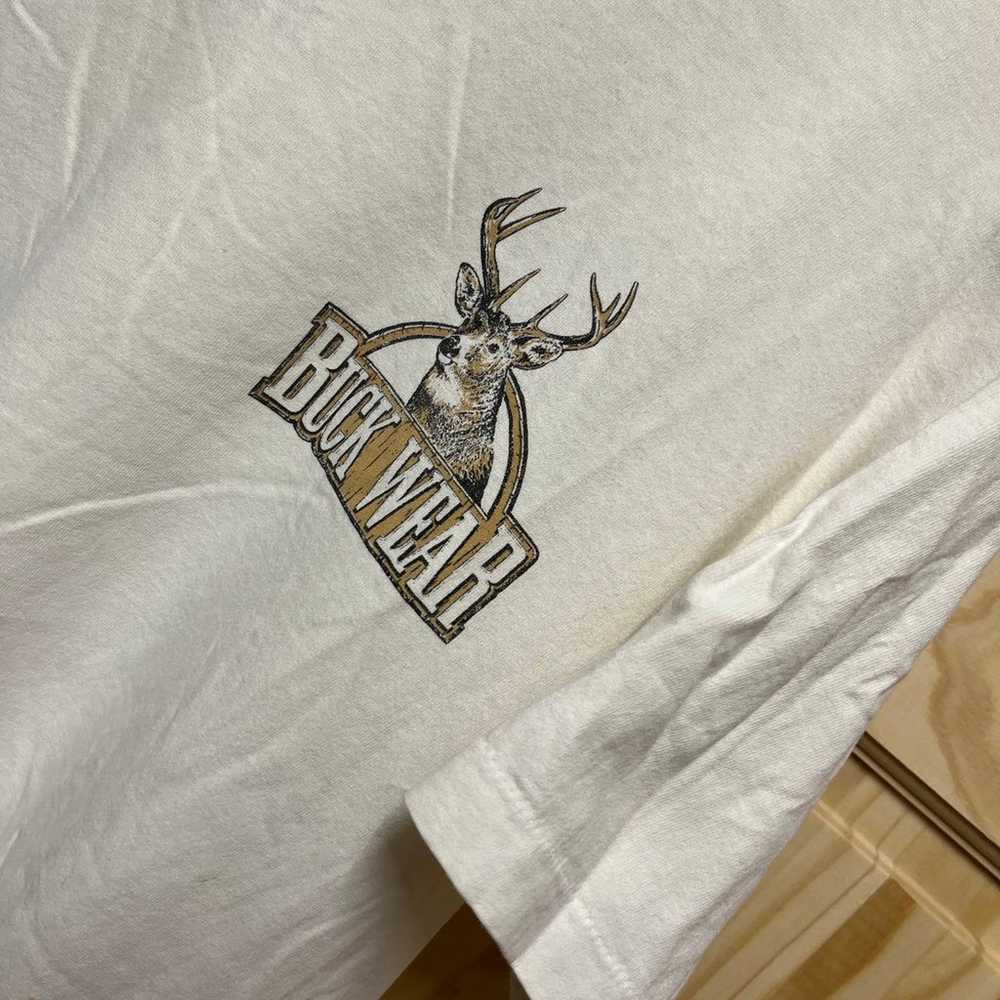 Vintage 1993 Buck Wear Bowhunting T-Shirt - image 2