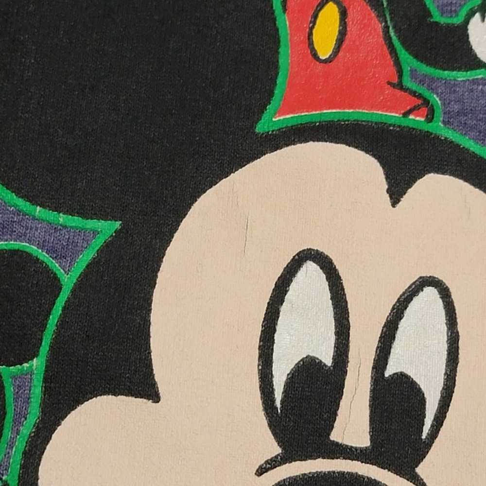 Vintage Mickey Mouse Graphic Blue Mickey Unlimite… - image 5