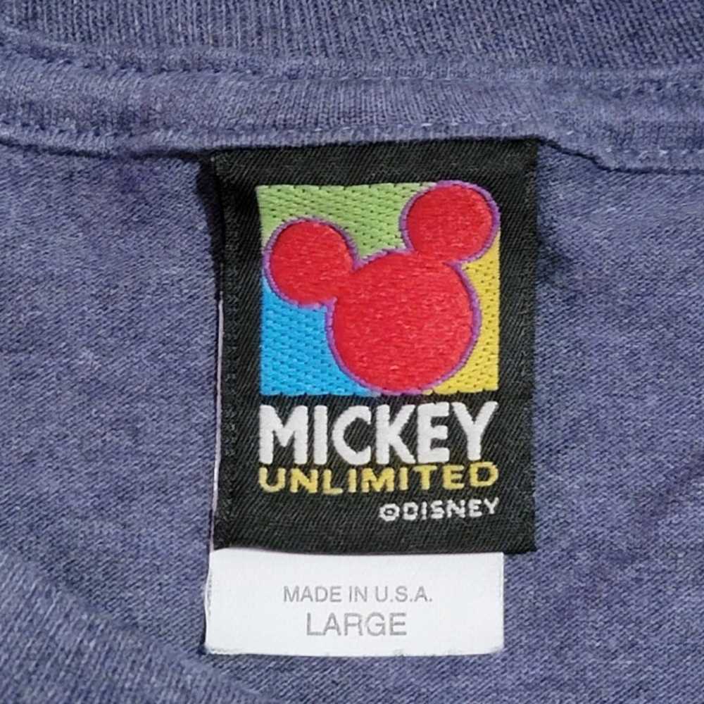 Vintage Mickey Mouse Graphic Blue Mickey Unlimite… - image 6